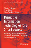  Disruptive Information Technologies for a Smart Society