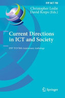  Current Directions in ICT and Society