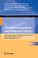  Information Experience and Information Literacy part2