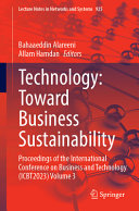  Technology: Toward Business Sustainability