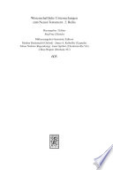  Identity Formation and the Gospel of Matthew: A Socio-Narrative Reading