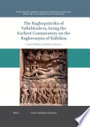  The Raghupañcikā of Vallabhadeva, Vol. 2