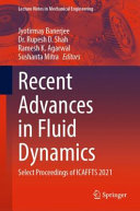 Recent Advances in Fluid Dynamics 
