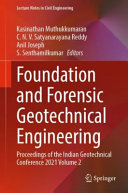 Foundation and Forensic Geotechnical Engineering 