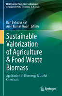  Sustainable Valorization of Agriculture & Food Waste Biomass: Application in Bioenergy & Useful Chemicals (Clean Energy Production Technologies)