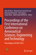  Proceedings of the First International Conference on Aeronautical Sciences, Engineering and Technology