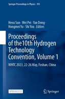  Proceedings of the 10th Hydrogen Technology Convention, Volume 1